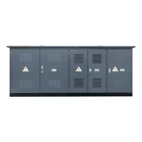 10/0.4KV Three Phase Pad Mounted Transformer Substation Europe Style Electrical Substation