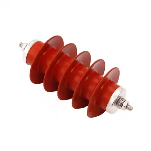 17KV Outdoor High Voltage Surge Arrester SILICONE RUBBER MATERIAL Surge Arrester